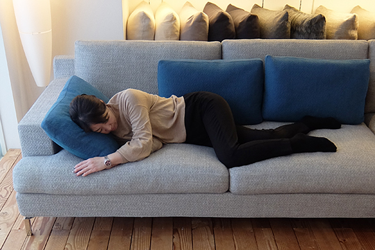 『寝心地』も重要なソファ
