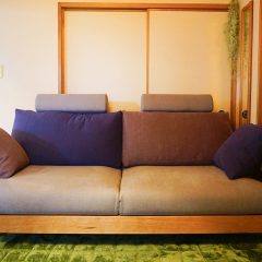 Case Study] sofa RF for Mr. T, Kyoto-shi, Kyoto