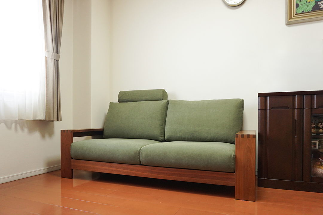 【納品事例】京都府京都市　S様　Sofa M-A　替カバー