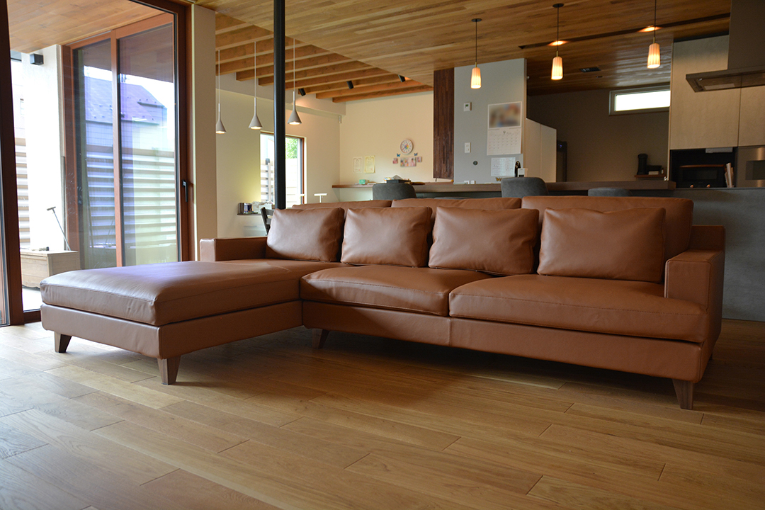 【納品事例】東京都目黒区　M様　sofa GRVA 替カバー